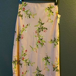 Forever 21 floral midi skirt